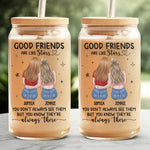 Custom Name Best Friend Gifts for Women - Personalized Glass Cup