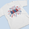 Shine Like Fireworks - Family Personalized Custom Unisex T-shirt, Hoodie, Sweatshirt - 4th Of July, Gift For Mom, Grandma