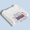 Shine Like Fireworks - Family Personalized Custom Unisex T-shirt, Hoodie, Sweatshirt - 4th Of July, Gift For Mom, Grandma