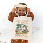 Custom Name Retirement Beach Gifts for Women - Personalized Tote Bag