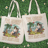The Legend Has Retired - Personalized Custom Tote Bag - Appreciation, Retirement Gift For Coworkers, Work Friends, Colleagues
