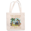 The Legend Has Retired - Personalized Custom Tote Bag - Appreciation, Retirement Gift For Coworkers, Work Friends, Colleagues
