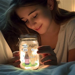 Custom Name Pet Memorial Gifts - Personalized Mason Jar Light