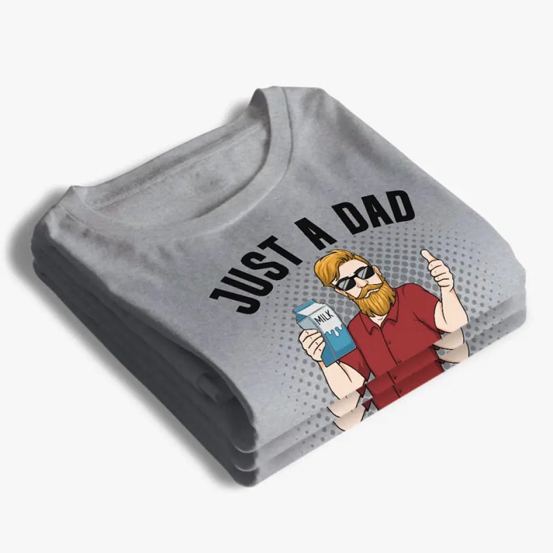 Custom Name Funny Dad Milk Gifts for Fathers - Personalized Apparel