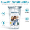 Oh Ship It's A Girls Trip - Bestie Personalized Custom Clear Acrylic Tumbler - Summer Vacation Gift For Best Friends, BFF, Sisters