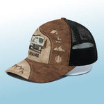 Custom Name RV Camping Gifts for Travelers - Personalized Mesh-Back Baseball Cap