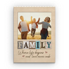 Custom Photo Together We Have It All - Family Personalized Custom Vertical Rectangle Shaped Building Brick Blocks - Gift For Family Members