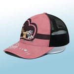 Custom Name Dog Mom Gifts for Women - Personalized Mesh-back Baseball Cap