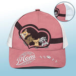 Custom Name Dog Mom Gifts for Women - Personalized Mesh-back Baseball Cap