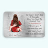 Never Enough To Say I Love You - Couple Personalized Custom Aluminum Wallet Card - Gift For Husband Wife, Anniversary