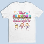 Custom Name Grandma Gifts for Women - Personalized Apparel
