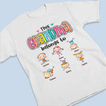 Custom Name Grandma Gifts for Women - Personalized Apparel