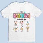 Custom Name Grandma Gifts for Women - Personalized Apparel