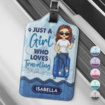 Custom Name Travel Gifts for Women - Personalized Luggage Tag