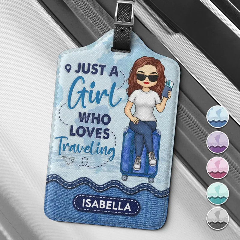 Custom Name Travel Gifts for Women - Personalized Luggage Tag