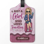 Custom Name Travel Gifts for Women - Personalized Luggage Tag