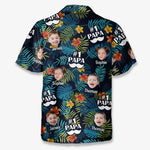 Custom Photo Gifts for Dad - Personalized Hawaiian Shirt