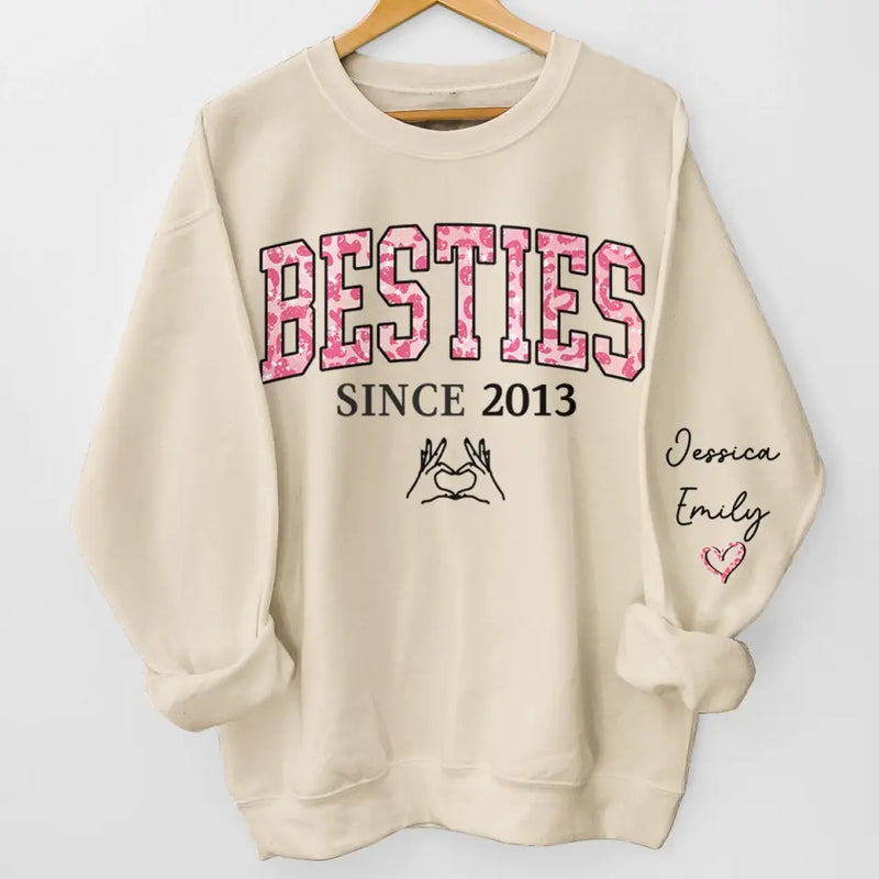 Custom Name Besties Gifts for Women - Personalized Sweater
