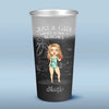Life’s A Beach, Find Your Wave - Bestie Personalized Custom Aluminum Changing Color Cup - Summer Vacation Gift For Best Friends, BFF, Sisters
