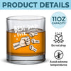 Dads Are The True Superheroes - Family Personalized Custom Whiskey Glass - Gift For Dad, Grandpa