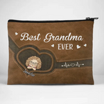 Custom Name Best Grandma Gifts - Personalized Cosmetic Bag