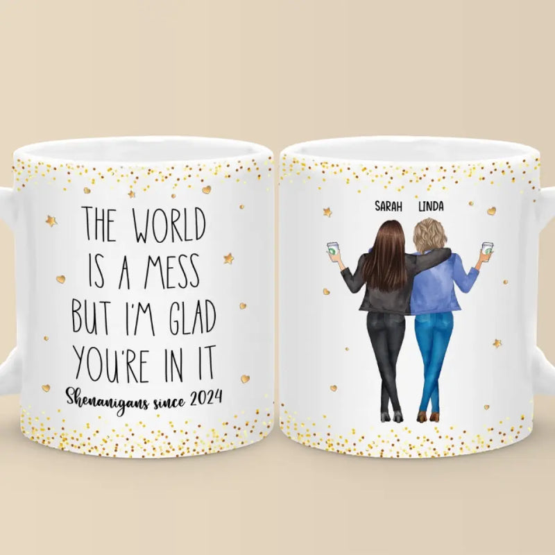 Custom Name Friendship Gifts for Women - Personalized Mugs