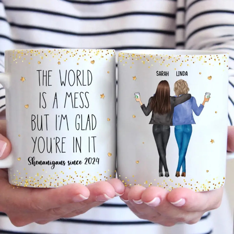 Custom Name Friendship Gifts for Women - Personalized Mugs