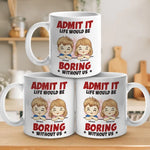 Custom Name Funny Couple Gifts - Personalized Mugs