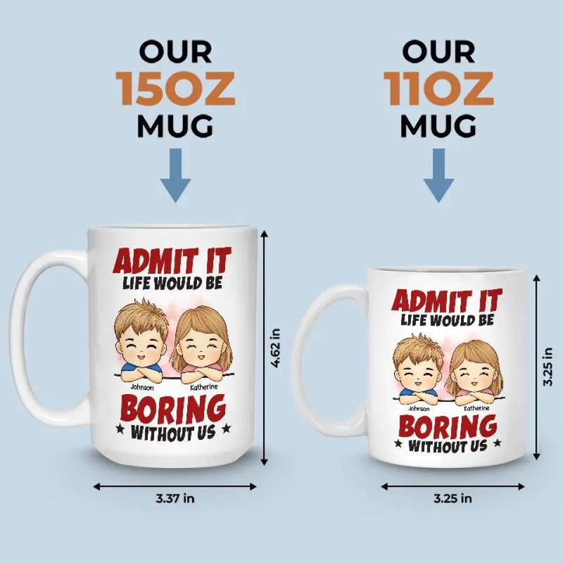 Custom Name Funny Couple Gifts - Personalized Mugs