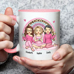 Custom Name Best Friend Gifts for Women - Personalized Accent Mugs