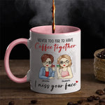 Custom Name Long-Distance Friendship Gifts - Personalized Accent Mugs