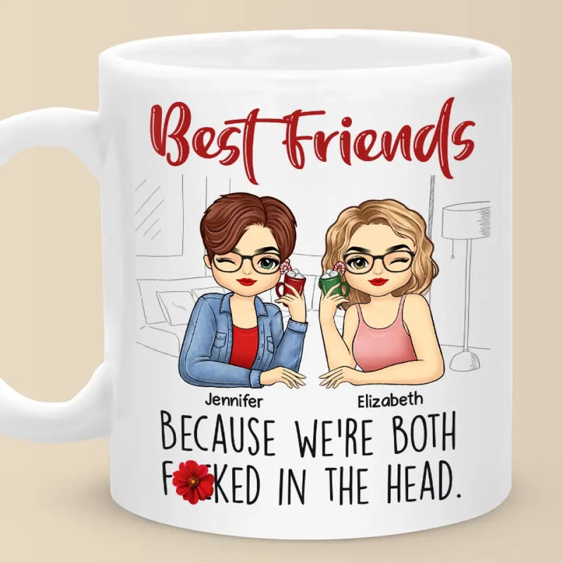 Custom Name Best Friend Gifts for Women - Personalized Mugs