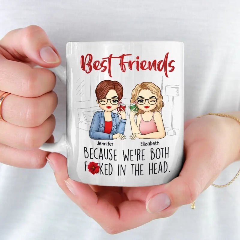 Custom Name Best Friend Gifts for Women - Personalized Mugs