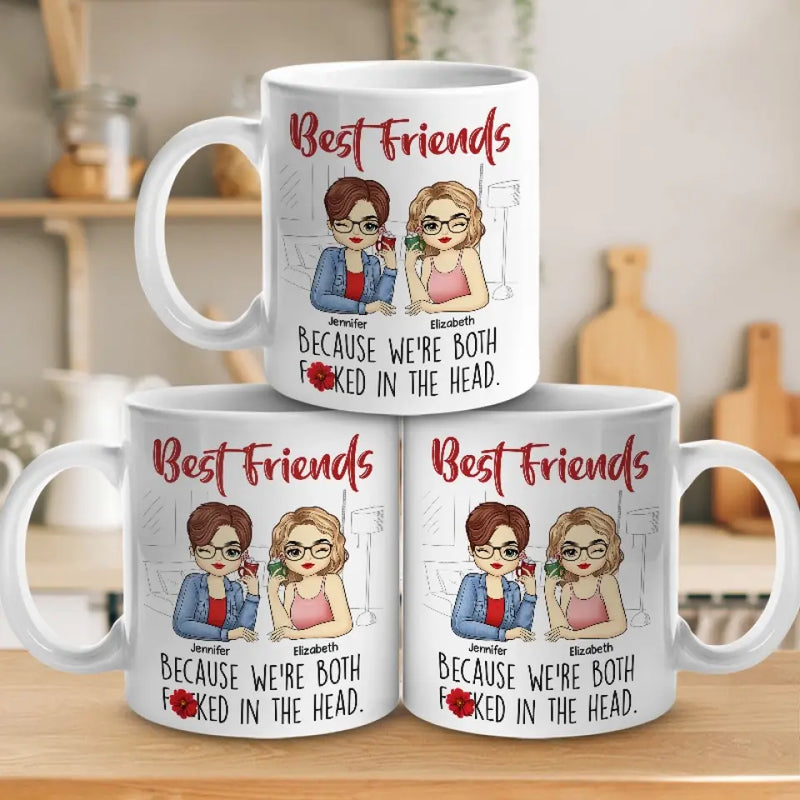 Custom Name Best Friend Gifts for Women - Personalized Mugs