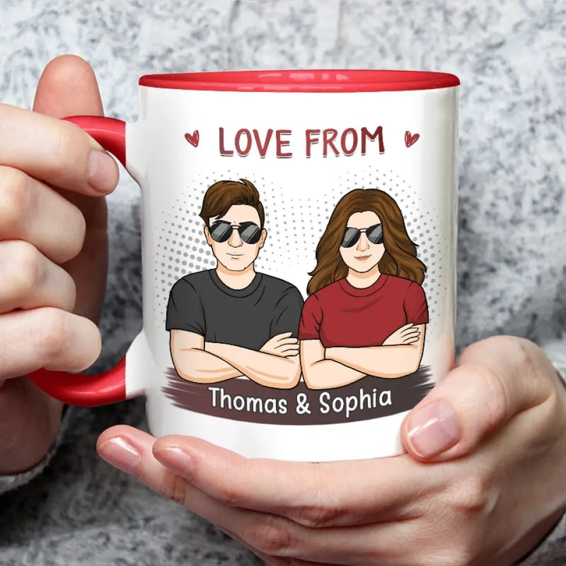 Custom Name Funny Mom Gifts - Personalized Accent Mugs