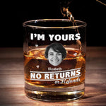 Custom Photo Romantic Gifts - Personalized Whiskey Glass