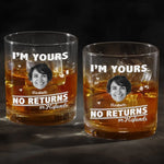 Custom Photo Romantic Gifts - Personalized Whiskey Glass