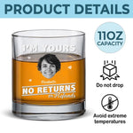 Custom Photo Romantic Gifts - Personalized Whiskey Glass