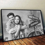 Custom Photo Couple Gifts - Personalized Poster