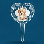 Custom Pet Photo Memorial Gifts for Dog Lovers - Personalized Acrylic Stake