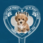 Custom Pet Photo Memorial Gifts for Dog Lovers - Personalized Acrylic Stake