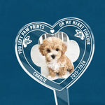 Custom Pet Photo Memorial Gifts for Dog Lovers - Personalized Acrylic Stake