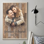 Custom Photo Couple Gifts - Personalized Poster