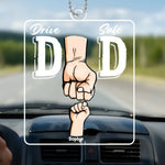 Custom Name Best Dad Gifts - Personalized Car Ornament