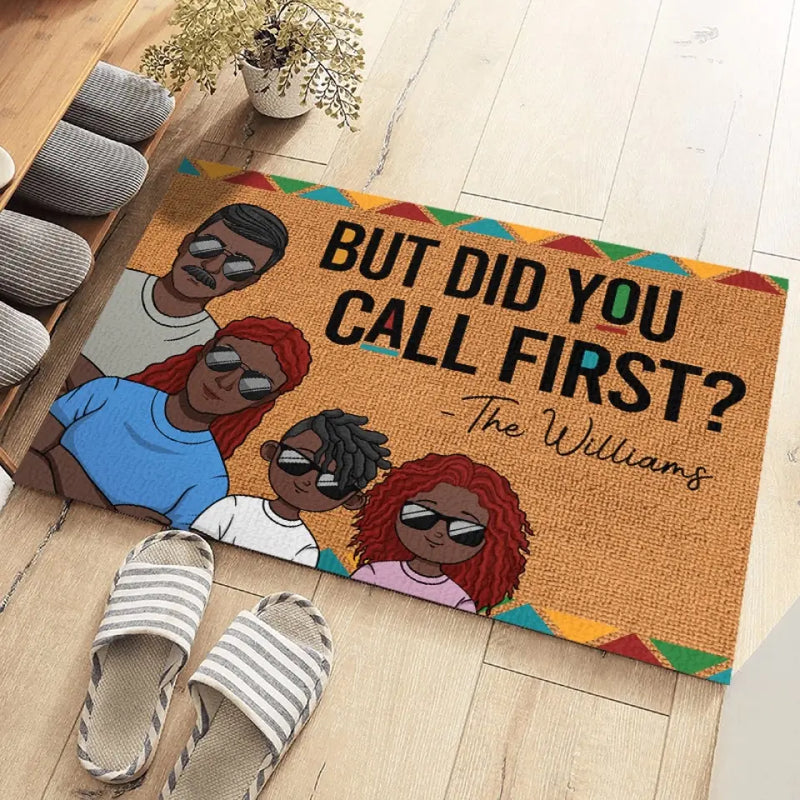 Custom Family Name Funny Family Gifts - Personalized Doormat