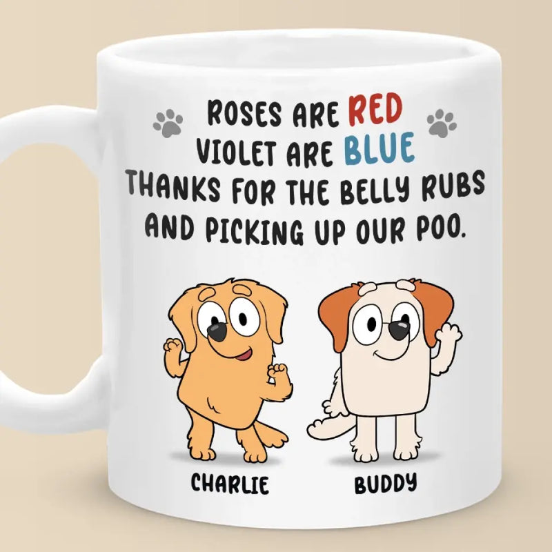 Custom Name Dog Lover Gifts - Personalized Mugs