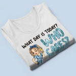 Custom Name Funny Tired Woman Gifts - Personalized Racer Back Tank Top