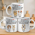 Custom Name Dog Lover Gifts - Personalized Mugs