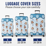 Custom Photo Travel Gifts - Personalized Luggage Cover