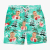 Custom Photo Super Papa - Family Personalized Custom Tropical Hawaiian Aloha Men Beach Shorts - Summer Vacation Gift For Dad, Grandpa